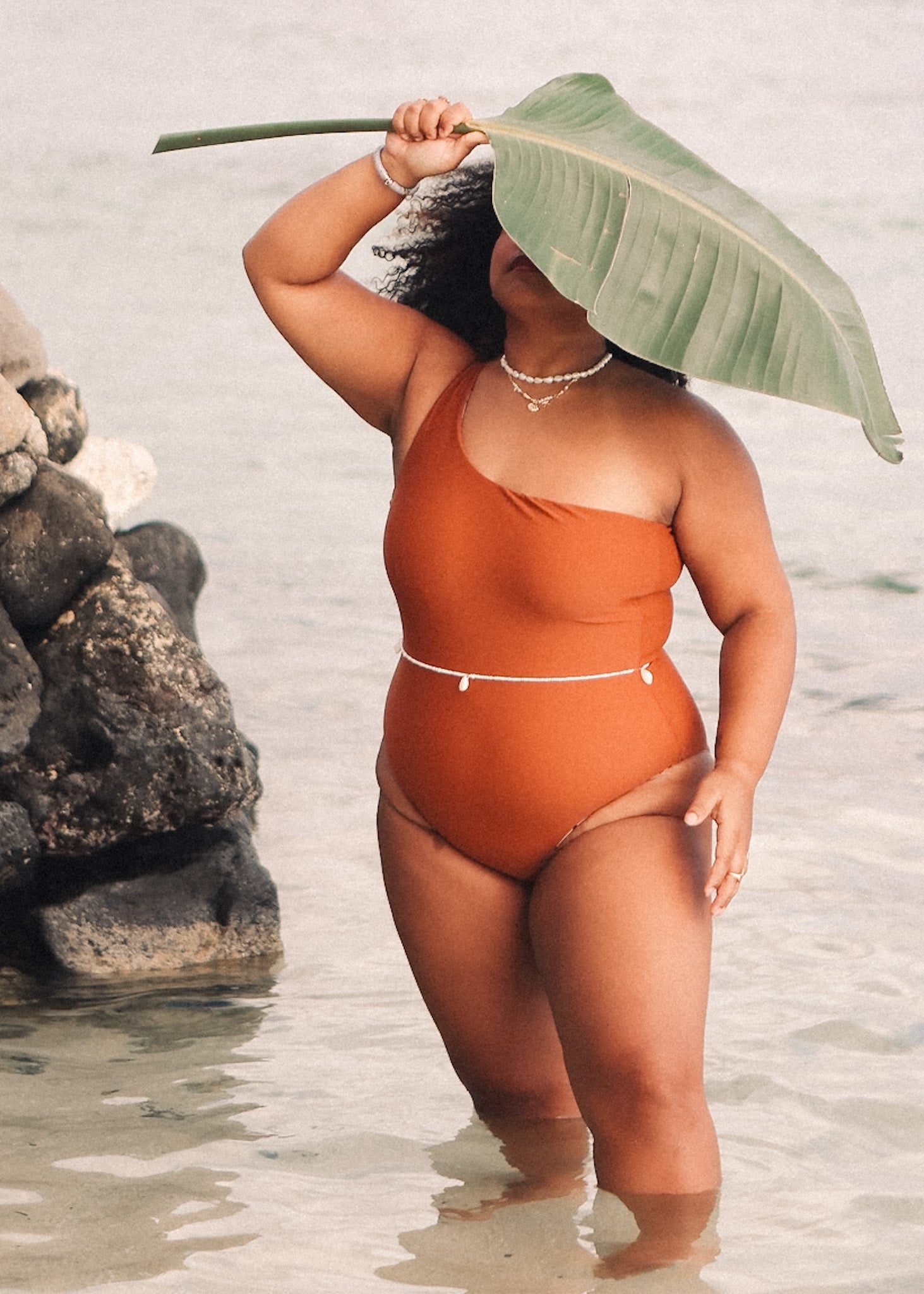 Genevieve One-Piece - Caramel