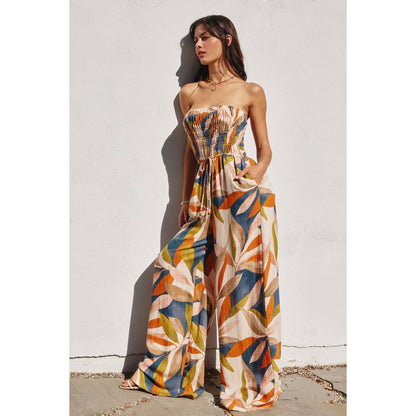 Destinations Wide Leg Jumpsuit